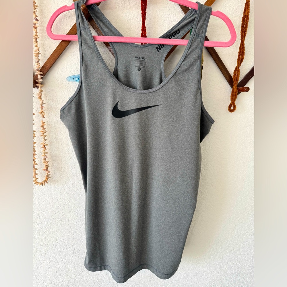Nike Pro Dri-Fit Dark Gray Tank